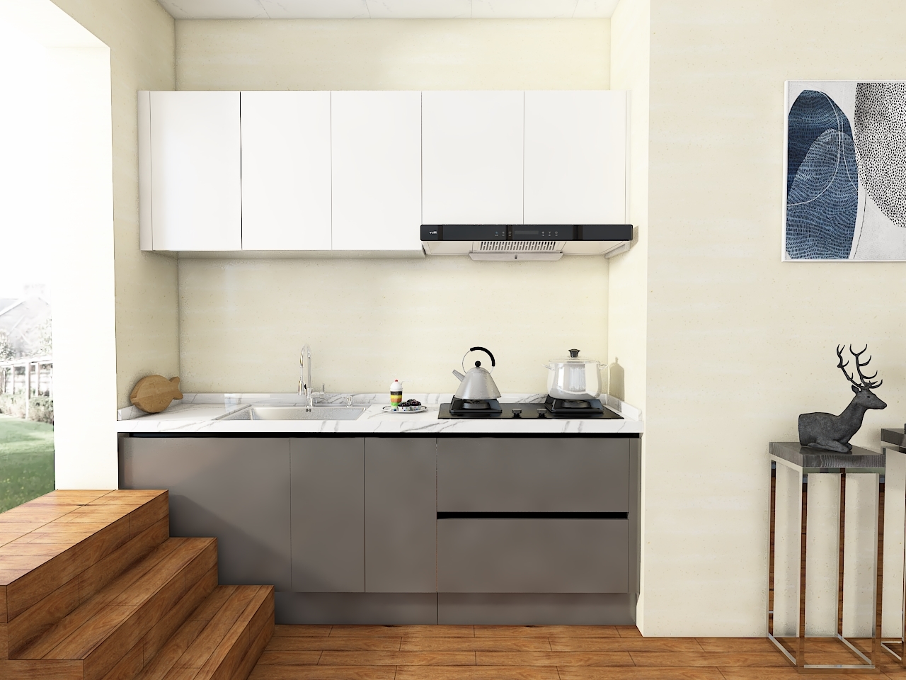 不锈钢橱柜台面的优点