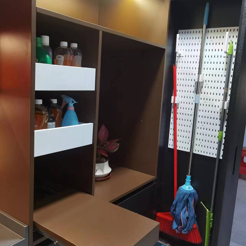 厂家批发来图不锈钢整体厨房橱柜设计装修不锈钢橱柜经济型阳台柜