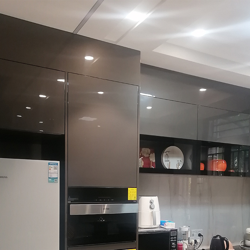 304整体不锈钢橱柜厂家直供定 制现代简约家用小户型橱柜灶台一体