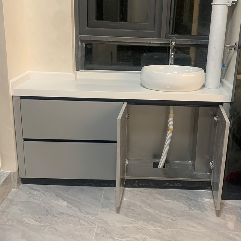 佛山厂家整体橱柜简易防潮家用304不锈钢一体式厨柜整体厨房整体